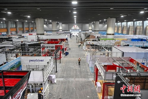 第133屆廣交會布展工作有序進行