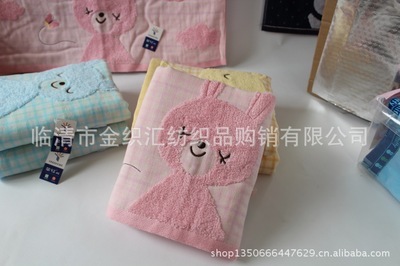 金號正品純棉可愛兔無捻紗雙層紗布浴巾3572 批發(fā)優(yōu)勢與產(chǎn)品解析